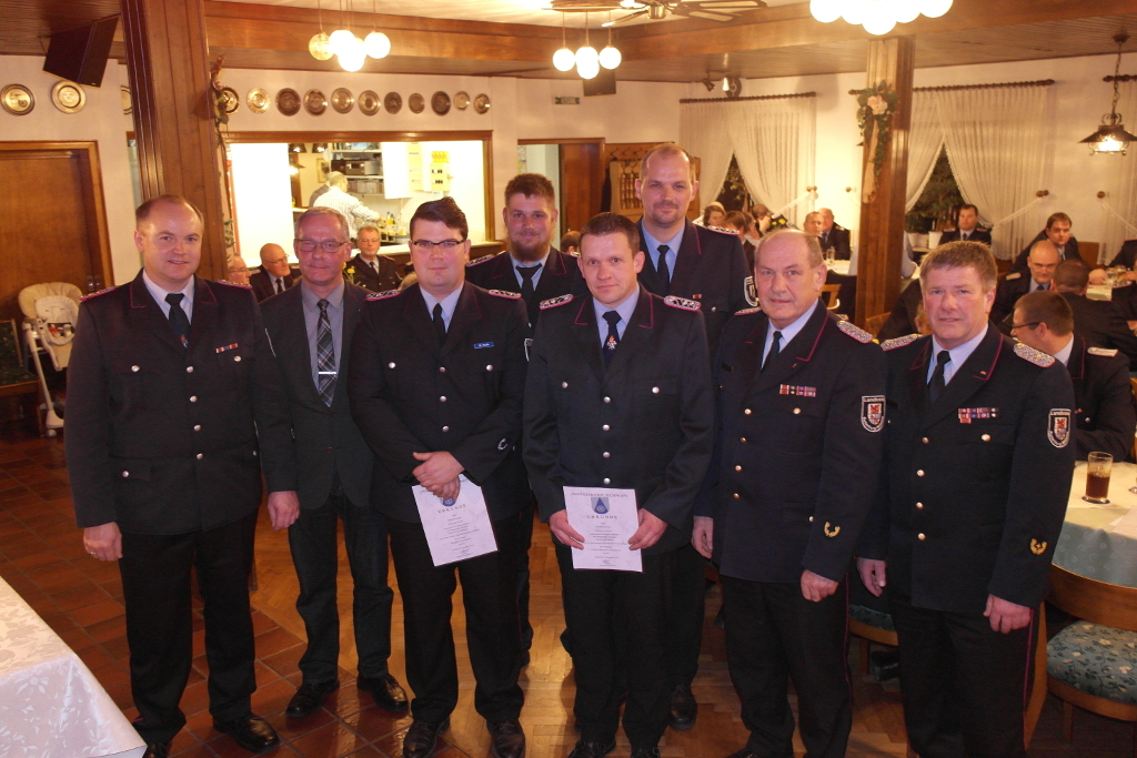 2016 11 22 Dienstversammlung Samtgemeinde Feuerwehr Selsingen Befoerderungen